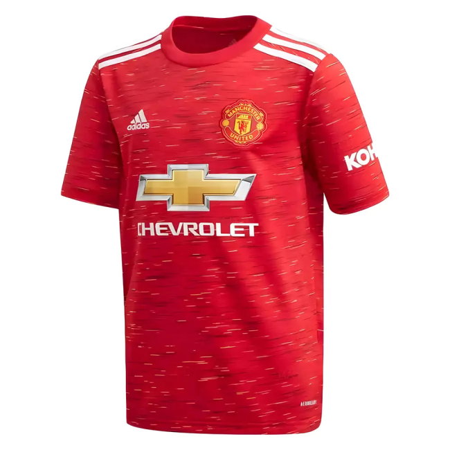 2020-2021 Man Utd Adidas Home Football Shirt (Kids) (CARRICK 16)-SoccerKits Hub | Buy Soccer Jerseys Online